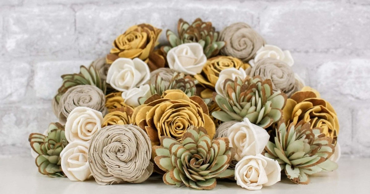 Butter Mint Assortment – Sola Wood Flowers