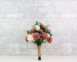 Cinder Rose Bridesmaid Bouquet Kit - Sola Wood Flowers