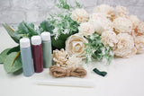 Cinder Rose Bridesmaid Bouquet Kit - Sola Wood Flowers