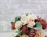 Cinder Rose Bridesmaid Bouquet Kit - Sola Wood Flowers