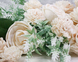 Cinder Rose Bridesmaid Bouquet Kit - Sola Wood Flowers