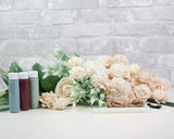 Cinder Rose Bridesmaid Bouquet Kit - Sola Wood Flowers