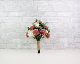 Cinder Rose Bridesmaid Bouquet Kit - Sola Wood Flowers