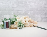 Cinder Rose Bridesmaid Bouquet Kit - Sola Wood Flowers