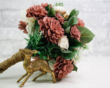 Cinder Rose Bridesmaid Bouquet Kit - Sola Wood Flowers