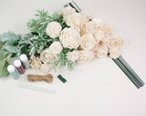 Cinder Rose Bridesmaid Bouquet Kit - Sola Wood Flowers