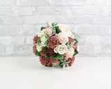 Cinder Rose Bridesmaid Bouquet Kit - Sola Wood Flowers