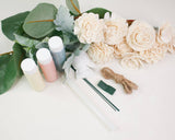 Cinder Rose Corsage (Set of 3) - Sola Wood Flowers