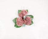 Cinder Rose Corsage (Set of 3) - Sola Wood Flowers