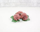 Cinder Rose Corsage (Set of 3) - Sola Wood Flowers