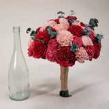 Classic Royal Bridesmaid Bouquet - Sola Wood Flowers
