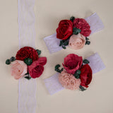 Classic Royal Corsage (Set Of 3) - Sola Wood Flowers