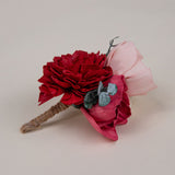 Classic Royal Groom's Boutonniere - Sola Wood Flowers