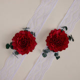 Classic Royal Mother's Corsage (Set of 2) - Sola Wood Flowers