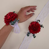Classic Royal Mother's Corsage (Set of 2) - Sola Wood Flowers