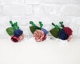 Concerto Corsage Craft Kit (Set of 3) - Sola Wood Flowers