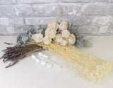 Constance Corsage (Set Of 3) - Sola Wood Flowers