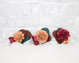 Cortez Corsage Craft Kit (Set of 3) - Sola Wood Flowers