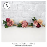 Custom Boutonniere (Set of 3) - Sola Wood Flowers