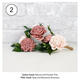 Custom Boutonniere (Set of 3) - Sola Wood Flowers