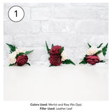 Custom Corsage (Set of 3) - Sola Wood Flowers