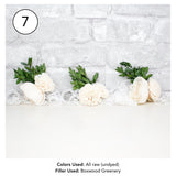 Custom Corsage (Set of 3) - Sola Wood Flowers