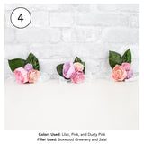 Custom Corsage (Set of 3) - Sola Wood Flowers