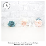 Custom Corsage (Set of 3) - Sola Wood Flowers