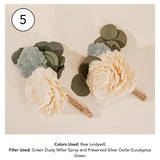 Custom Father's Boutonniere (Set of 2) - Sola Wood Flowers
