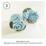 Custom Father's Boutonniere (Set of 2) - Sola Wood Flowers