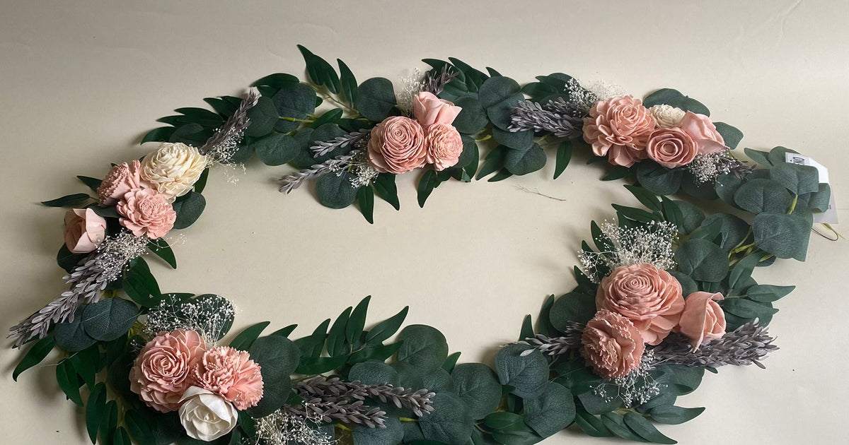 Custom Garland – Sola Wood Flowers