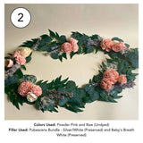 Custom Garland - Sola Wood Flowers