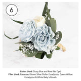 Custom Groom's Boutonniere - Sola Wood Flowers