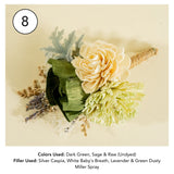 Custom Groom's Boutonniere - Sola Wood Flowers