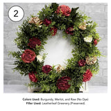 Custom Large Wreath - Sola Wood Flowers