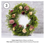 Custom Large Wreath - Sola Wood Flowers