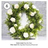 Custom Large Wreath - Sola Wood Flowers