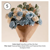 Custom Loose Flower Bouquet - Sola Wood Flowers