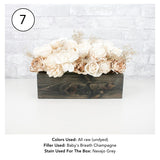 Custom Medium Centerpiece - Sola Wood Flowers