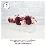 Custom Medium Centerpiece - Sola Wood Flowers