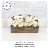 Custom Medium Centerpiece - Sola Wood Flowers