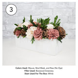 Custom Medium Centerpiece - Sola Wood Flowers