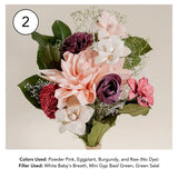 Custom Wild Style Bridesmaid Bouquet - Sola Wood Flowers