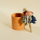 Diana Groom's Boutonniere - Sola Wood Flowers