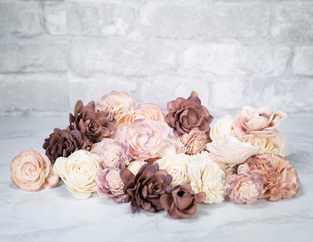 DIY Hand Painted Classical Assortment – Sola Wood Flowers