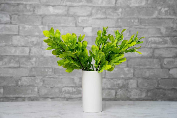 fiddle leaf fig light green Faux Fiddle Leaf Fig