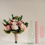 Hacienda Rose Bridal Bouquet - Sola Wood Flowers