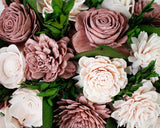 Hacienda Rose Centerpiece Craft Kit - Sola Wood Flowers