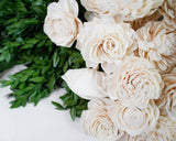 Hacienda Rose Centerpiece Craft Kit - Sola Wood Flowers