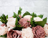 Hacienda Rose Centerpiece Craft Kit - Sola Wood Flowers